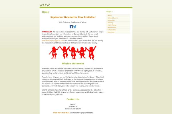 Almost Spring theme site design template sample