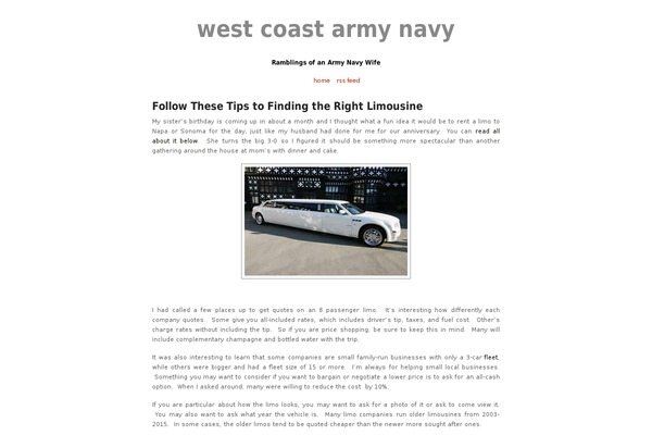 westcoastarmynavy.com site used Capricorn