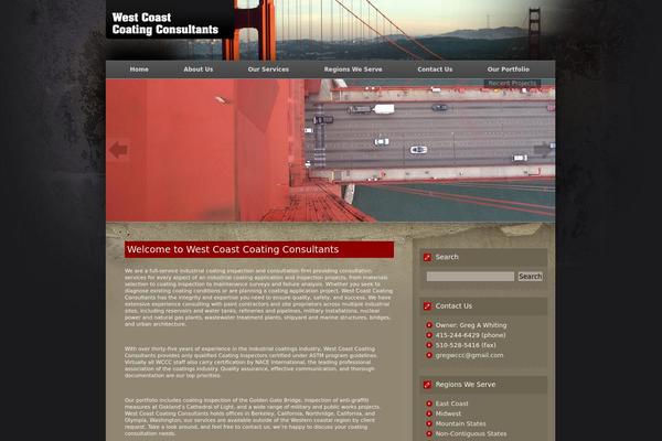 Coldstone theme site design template sample