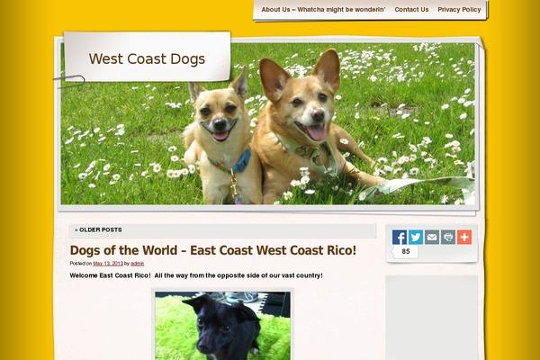 Adventure Journal theme site design template sample