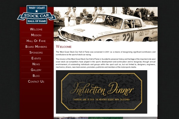 westcoaststockcarhalloffame.com site used Stockcar
