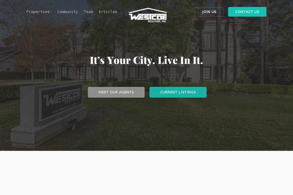Stack theme site design template sample