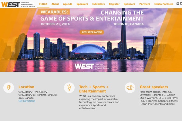 Infine theme site design template sample
