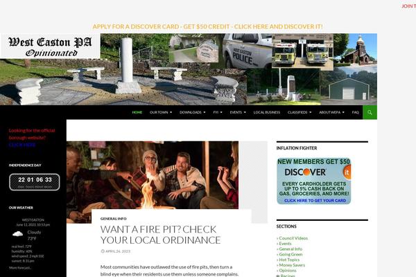 Site using Wonderplugin-video-embed plugin