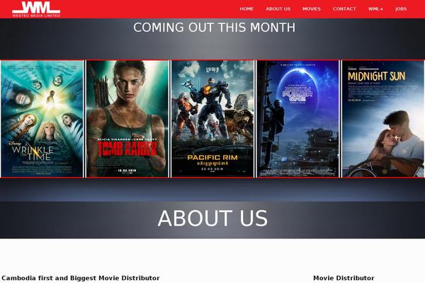 Impreza Child theme site design template sample