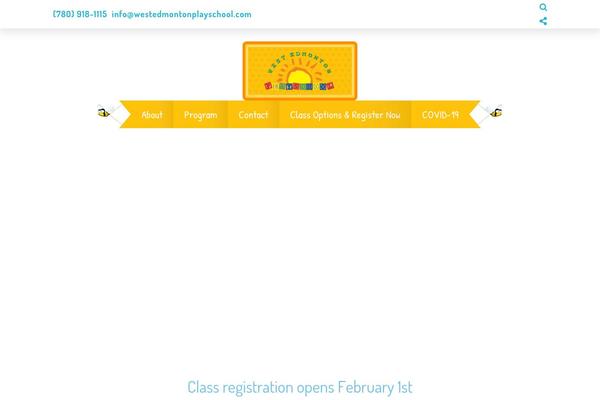 Kiddy theme site design template sample