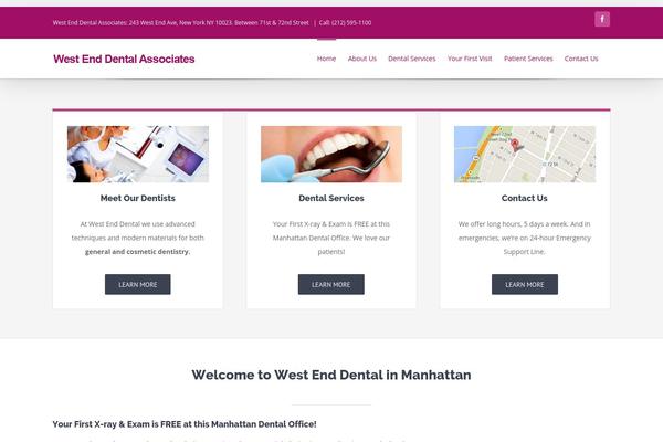 Avada Child Theme theme site design template sample
