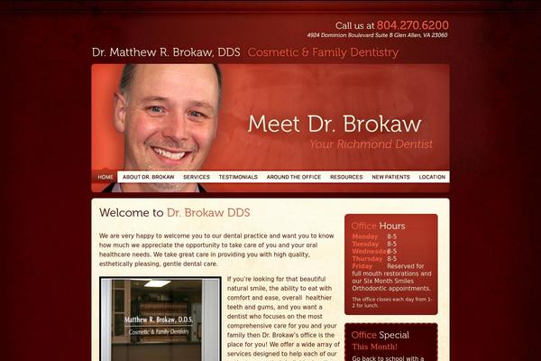 brokaw WordPress theme, websites list used brokaw theme brokaw theme websites examples