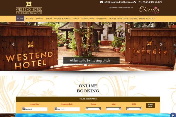 Enigma Parallax theme site design template sample