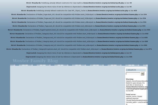 Site using Wpg2 plugin
