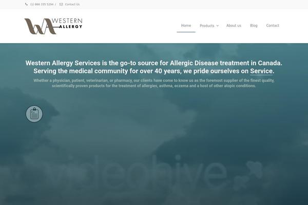 Envision theme site design template sample