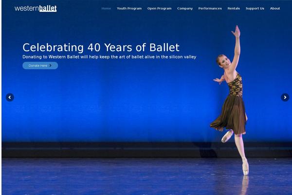 The Company theme site design template sample