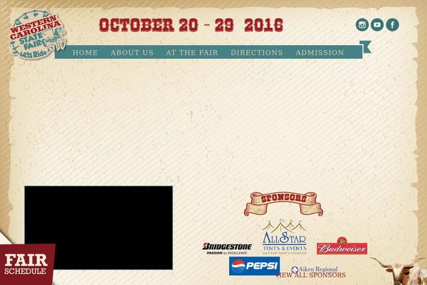 westerncarolinastatefair.com site used Twentytwentyone-child