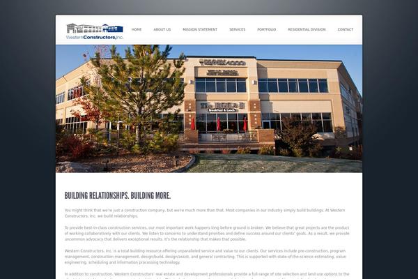 Ventura theme site design template sample