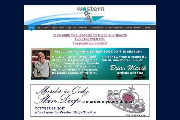westernedge.org site used Western-edge