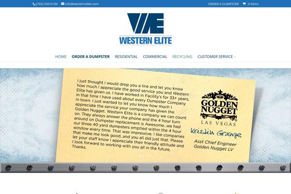 Divi theme site design template sample