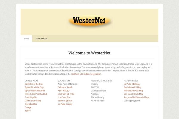 Site using Owm-weather plugin