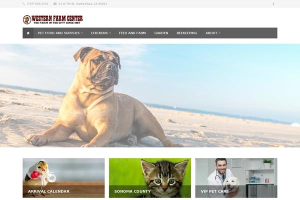 Legenda theme site design template sample