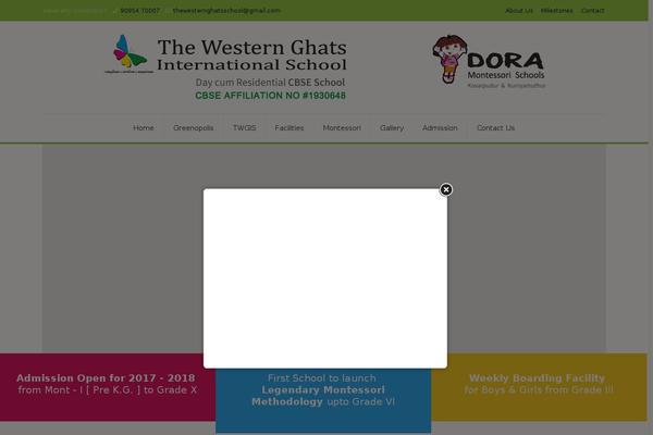 Site using Popup Builder plugin