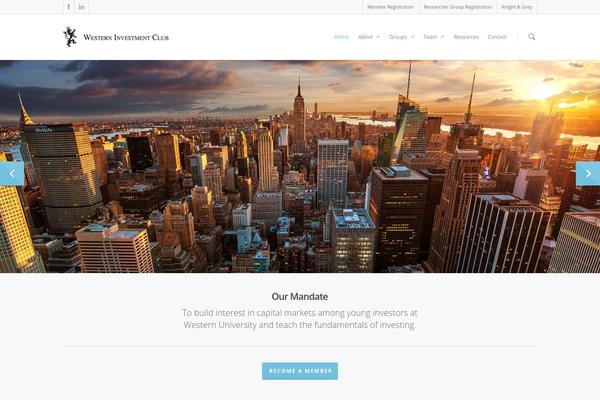westerninvestmentclub.ca site used Salient2