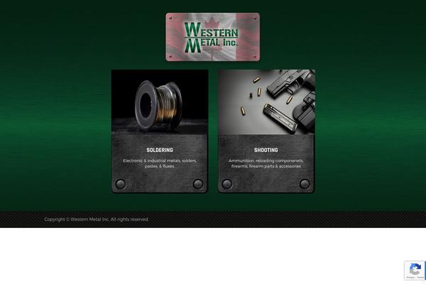 westernmetal.ca site used Honor