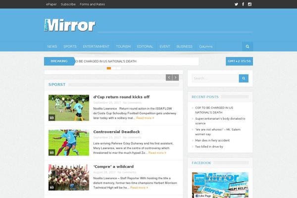 Goodnews 5.5 theme site design template sample