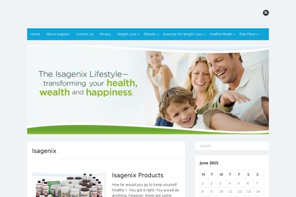 The Box theme site design template sample