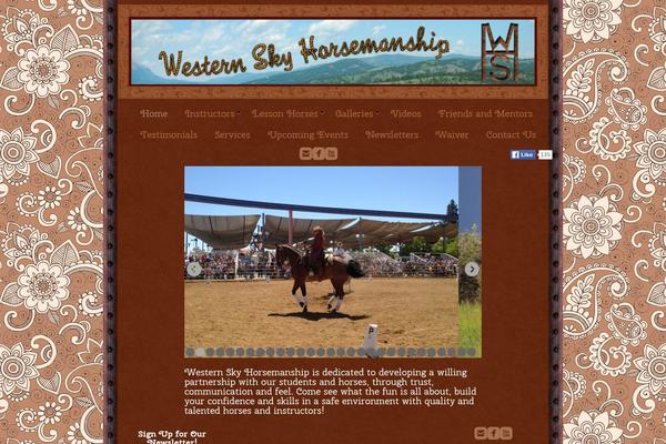 westernskyhorsemanship.com site used Ultimatum