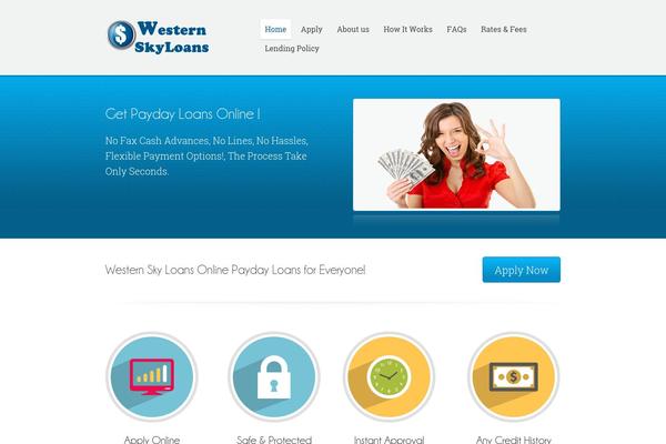 Poloray theme site design template sample
