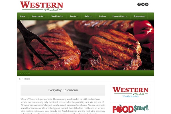 Akita theme site design template sample