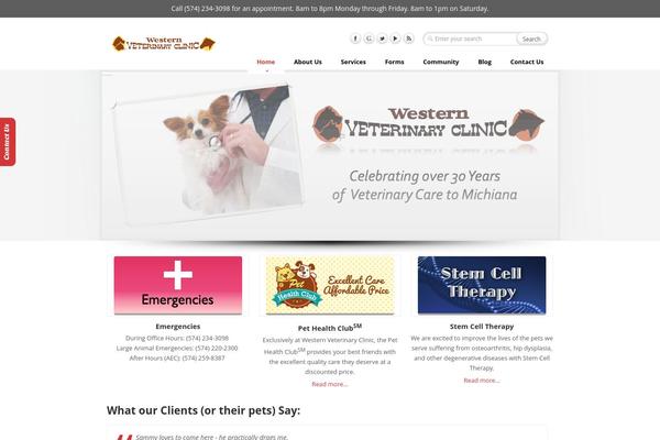 Caffeine theme site design template sample