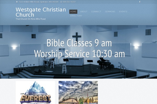 westgatechristianchurch.com site used Edwards-theme
