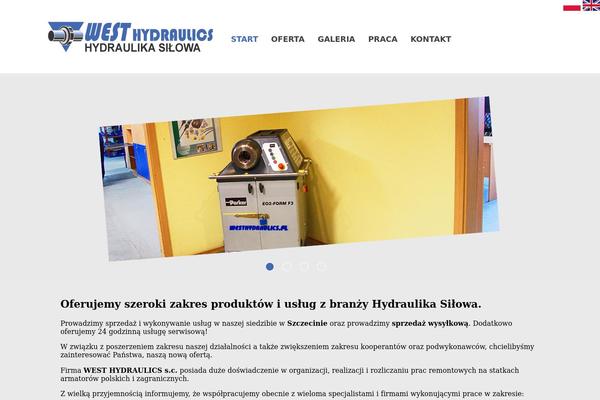 Mercury theme site design template sample