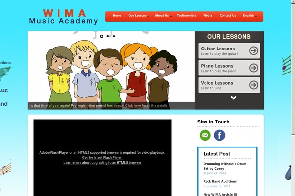 Pekaboo theme site design template sample