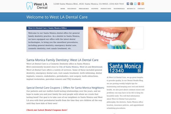 Care theme site design template sample