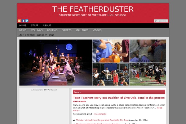 Sno Flex theme site design template sample
