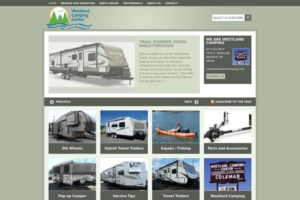 Aperture theme site design template sample