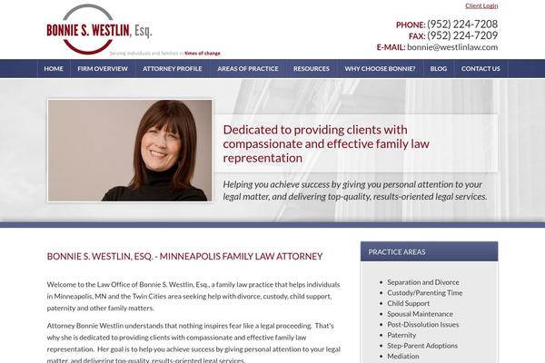 westlinlaw.com site used Themodernfirm-framework