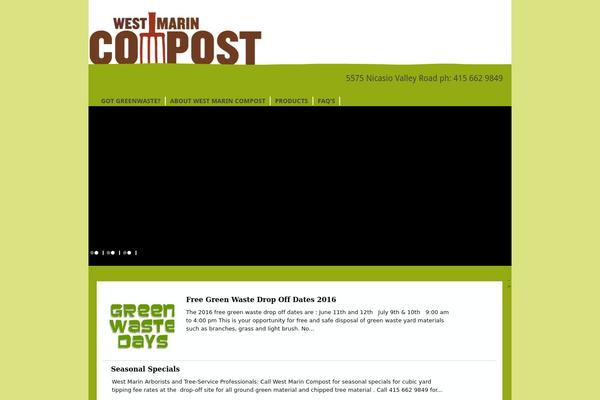 westmarincompost.org site used Commune