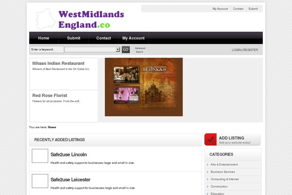 Directorypress theme site design template sample