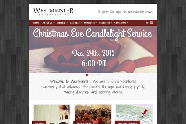 Risen theme site design template sample