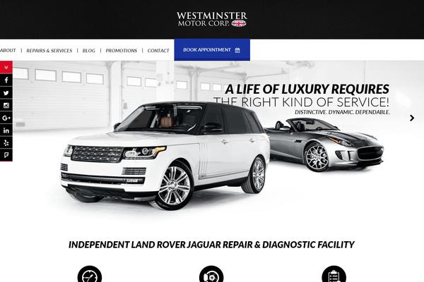 westminstermotors.ca site used Westminster