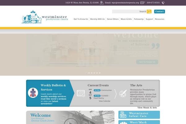 westminsterpeoria.org site used Westminster