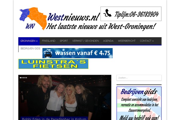 Hestia theme site design template sample