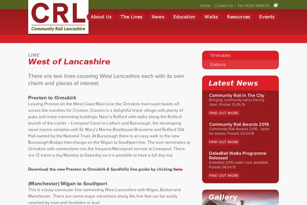 westoflancscrp.co.uk site used Crl