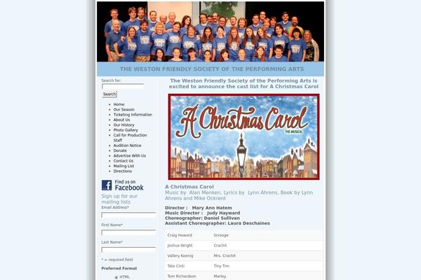 westonfriendly.org site used Rounded