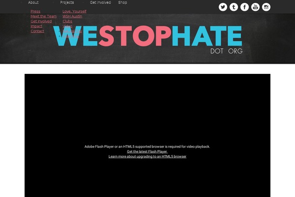 westophate.org site used Evidencelive