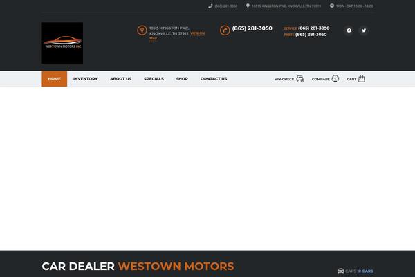 Site using Stm-motors-extends plugin