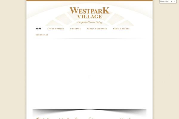 westpark theme websites examples