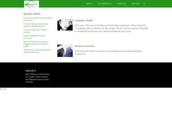 Tilt theme site design template sample